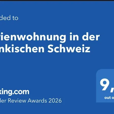 In Der Fraenkischen Schweiz Apartman Eggolsheim